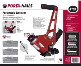 Clavadora para suelos de Porta-Nails EVOLUTION2